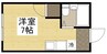 シャルマンファイブ 1Rの間取り