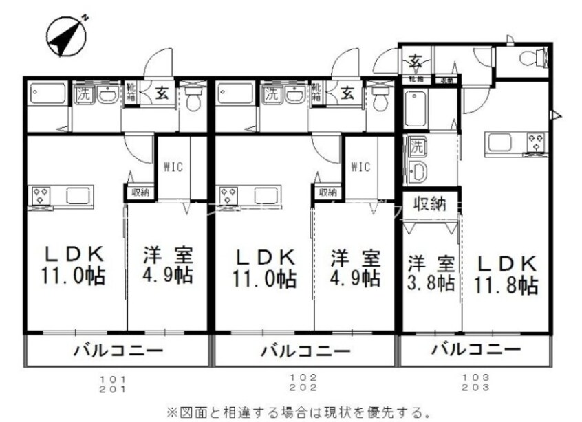 間取図 ＡＢＩＬＩＴＹ　Ｍ