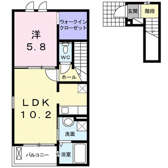 間取図 アリエスセレネ