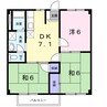 ニューシティ山崎 3DKの間取り