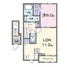 山陽本線（中国）/新倉敷駅 徒歩22分 2階 1年未満 1LDKの間取り