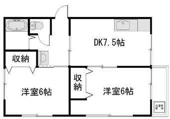 間取図 エムズコート妹尾