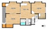 サンタニコーポ 3DKの間取り