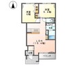 ラフィーク 2LDKの間取り