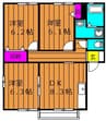 宇野線<宇野みなと線>/茶屋町駅 徒歩30分 1階 築15年 3DKの間取り