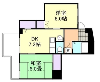 間取図 ガーディニア倉敷