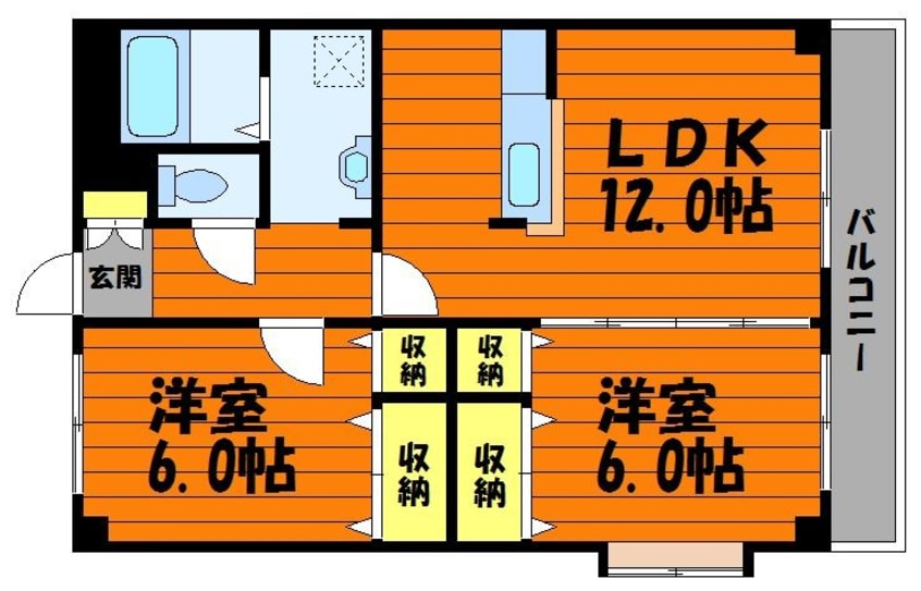間取図 ソネヴァ
