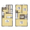 リッツホームＤ 3LDKの間取り