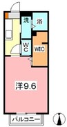 山陽本線（中国）/倉敷駅 徒歩23分 2階 築20年 1Kの間取り