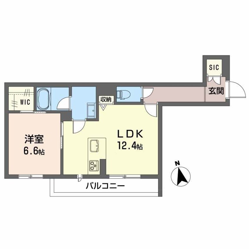 間取図 シャーメゾン　カームヴィラ