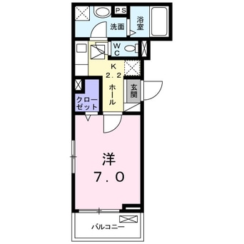間取図 グリーンベル　Ⅱ