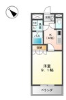 山陽本線（中国）/西阿知駅 徒歩12分 1階 築17年 1Kの間取り