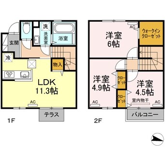 間取図 アリオン上東