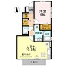 瀬戸大橋線/児島駅 徒歩16分 1階 築13年 1LDKの間取り