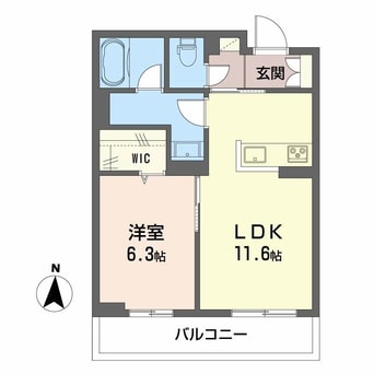 間取図 サンフェリーチェⅡ