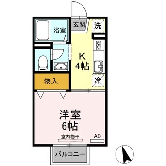 間取図 グリーンハイツ神田　B棟