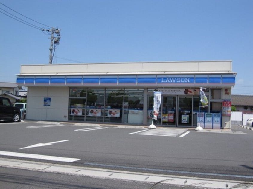 ローソンまで450m ロ－ゼン大上