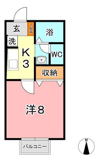間取図 セジュールα