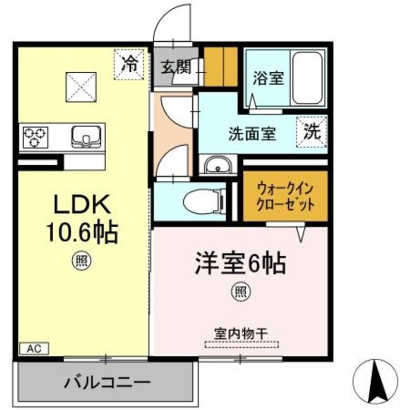 間取図 プリマヴェーラ酒津