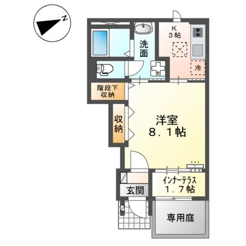 間取り図 ラ・ルーチェmomo