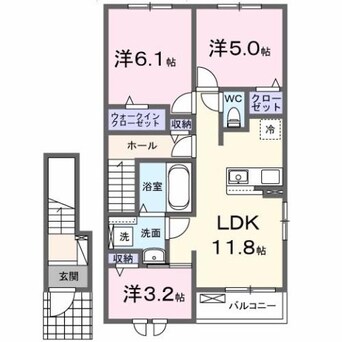 間取図 チェリー　レジデンス