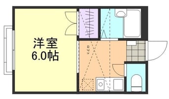 間取図 フルールSTT