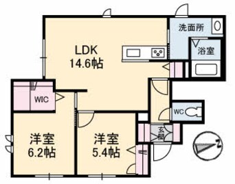 間取図 シャーメゾン・リラ（ＢＥＬＳ認証）