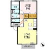 瀬戸大橋線/茶屋町駅 徒歩8分 1階 築15年 1LDKの間取り