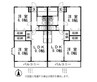 グランアルブル 2LDKの間取り