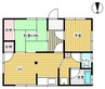 児島下の町4丁目8-51戸建 2DKの間取り