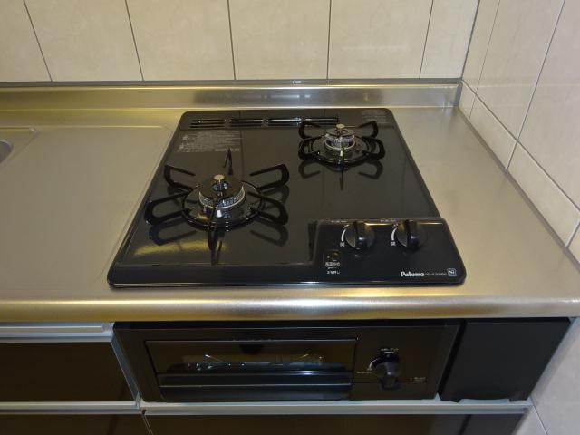 キッチン（2口コンロ）（イメージ） 山陽本線（中国）/倉敷駅 徒歩19分 2階 築7年