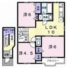 プチ・ユニオン 3LDKの間取り