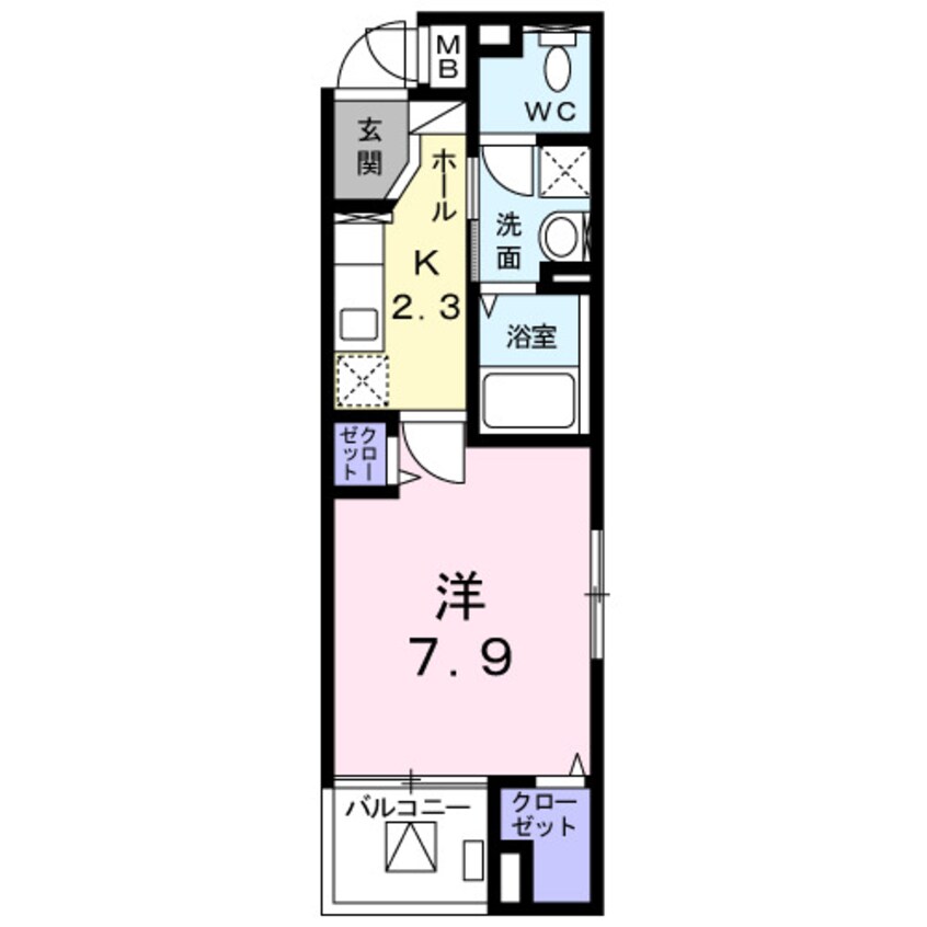 間取図 ミライア