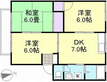 間取図 ファミリーハウス北畝　C棟