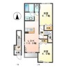アリエッタ 2LDKの間取り