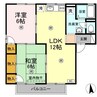 グリーンハイツ　Ｃ棟 2LDKの間取り