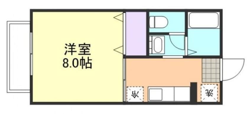 間取図 プレジールミク