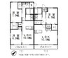 カビラA 1LDKの間取り