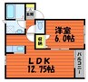 山陽本線（中国）/中庄駅 徒歩18分 1階 築19年 1LDKの間取り