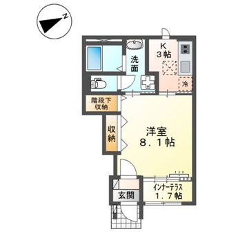 間取図 水島臨海鉄道水島本線/弥生駅 徒歩12分 1階 建築中