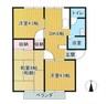 グリーンハイツ 3DKの間取り