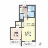 カーメスト 1LDKの間取り