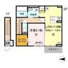 オアゾ乙島　D 1LDKの間取り