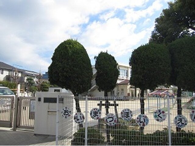 老松保育園まで500m サンガーデンＢ