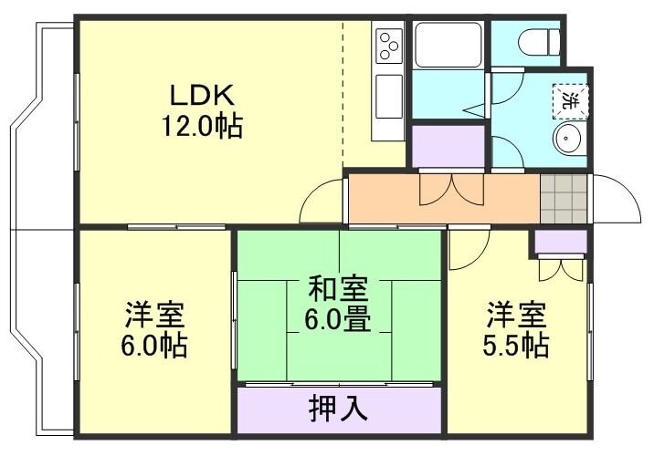 間取り図 ニューマリッチ有楽Ⅱ