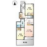 グラーサ 2LDKの間取り