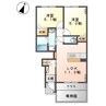 山陽本線（中国）/新倉敷駅 徒歩30分 1階 築13年 2LDKの間取り
