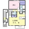 ニルヴァーナ　ウーノ 1LDKの間取り