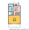 ビュー倉敷 1Kの間取り