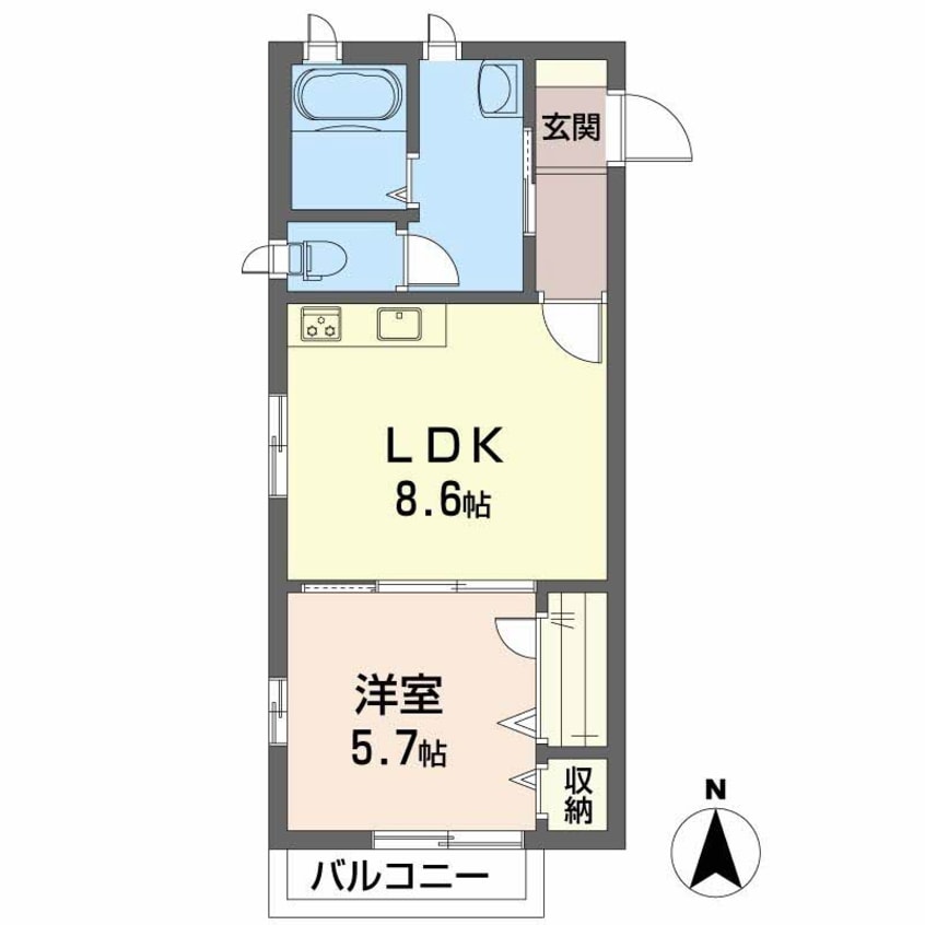 間取図 アービス１７